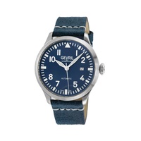 Gevril Vaughn Automatic Blue Dial Mens Watch 43503