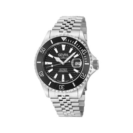 Gevril Chambers Automatic Black Dial Mens Watch 42600