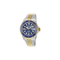 Gevril MEN'S Chambers Stainless Steel Blue Dial Watch 42603