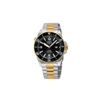 Gevril MEN'S Canal Street Stainless Steel Black Dial Watch 46602B