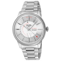Gevril MEN'S Guggenheim Stainless Steel Silver-tone Dial Watch 49205B