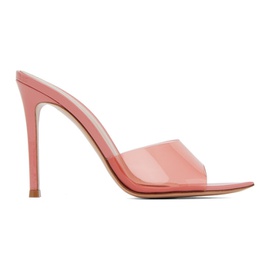 지안비토 로시 Gianvito Rossi Pink Elle 105 Heeled Sandals 232090F125016