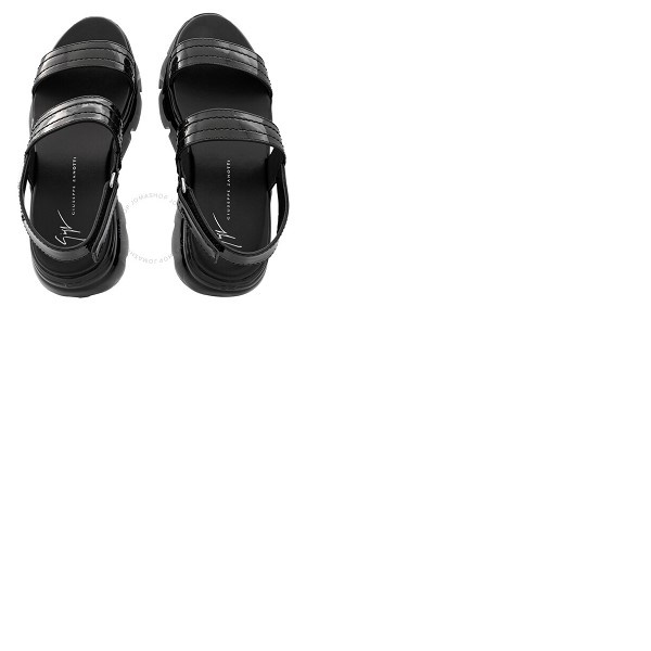 쥬세페 자노티 Giuseppe Zanotti Ladies Black Apocalypse Slingback Sandals E200048/001