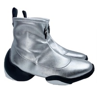 쥬세페 자노티 Giuseppe Zanotti Womens Light Jump High Top Sneaker Silver 6610143674500