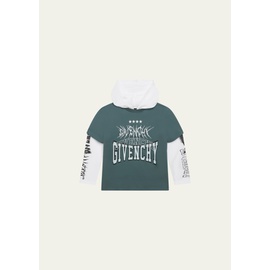 지방시 Givenchy Boys Graphic Logo-Print Combo T-Shirt, Size 6-14 4584165