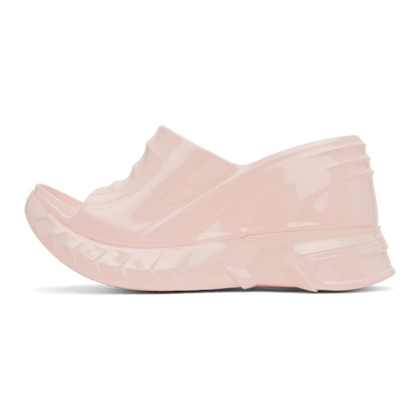 지방시 지방시 Givenchy Pink Marshmallow Sandals 232278F125001