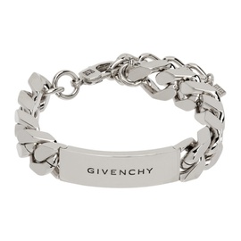 지방시 Givenchy Silver ID Bracelet 232278M142001