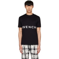 지방시 Givenchy Black 4G T-Shirt 222278M213001