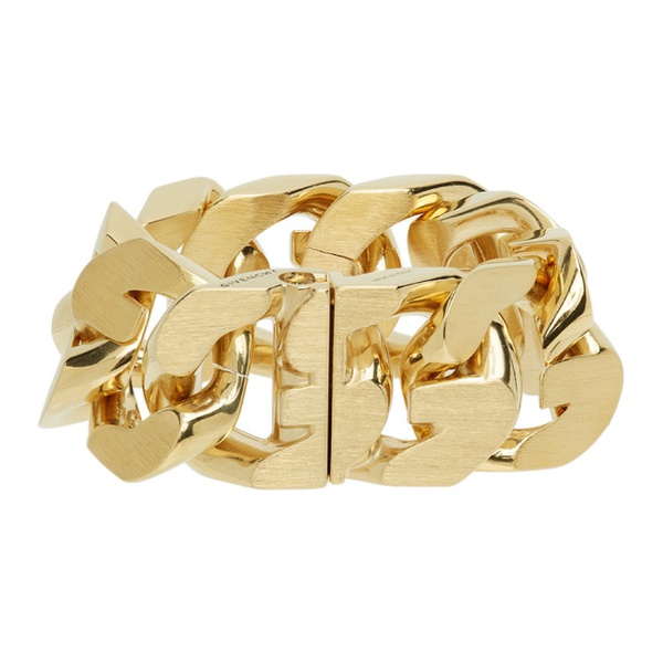 지방시 지방시 Givenchy Gold Medium G Chain Bracelet 221278M142004