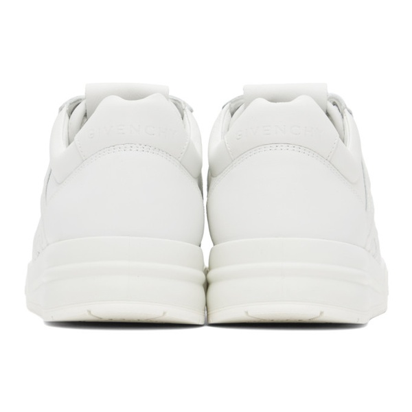 지방시 지방시 Givenchy White G4 Sneakers 231278F128013