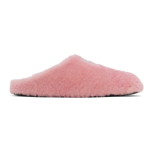 지방시 지방시 Givenchy Pink 4G Flat Slippers 231278F121003