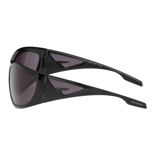지방시 지방시 Givenchy Black Giv Cut Sunglasses 241278F005061