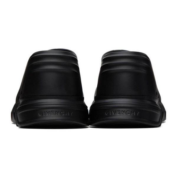 지방시 지방시 Givenchy Black Marshmallow Wedge Sandals 241278F125012