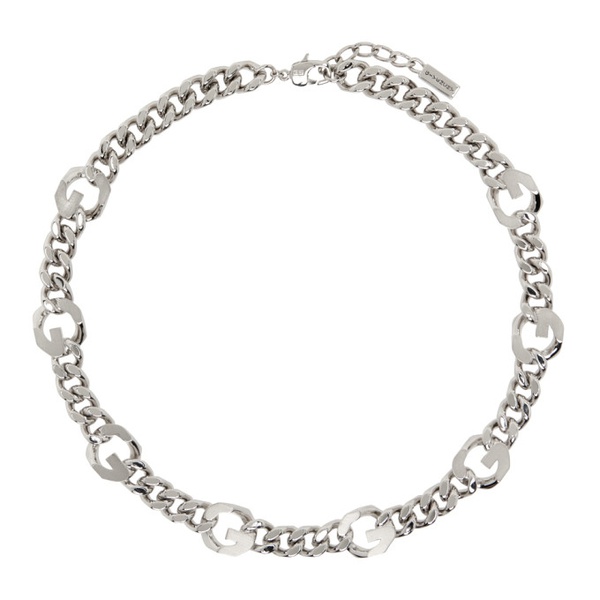 지방시 지방시 Givenchy Silver G Chain Necklace 241278M145007