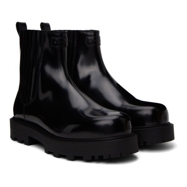 지방시 지방시 Givenchy Black Show Chelsea Boots 232278M223000