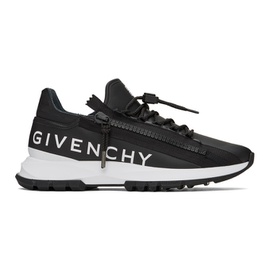 지방시 Givenchy Black & White Spectre Sneakers 241278M237000