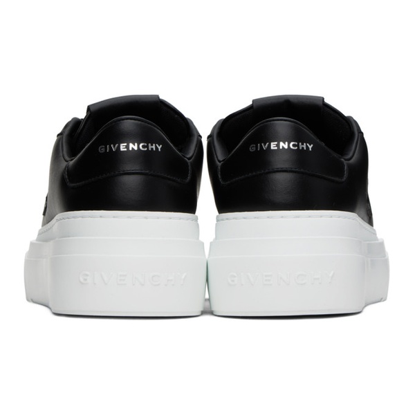지방시 지방시 Givenchy Black City Platform Sneakers 241278F128008