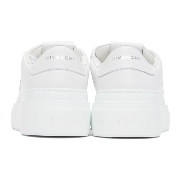 지방시 지방시 Givenchy White City Platform Sneakers 241278F128007