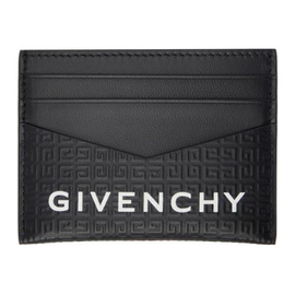 지방시 Givenchy Black Micro 4G Card Holder 241278M163005