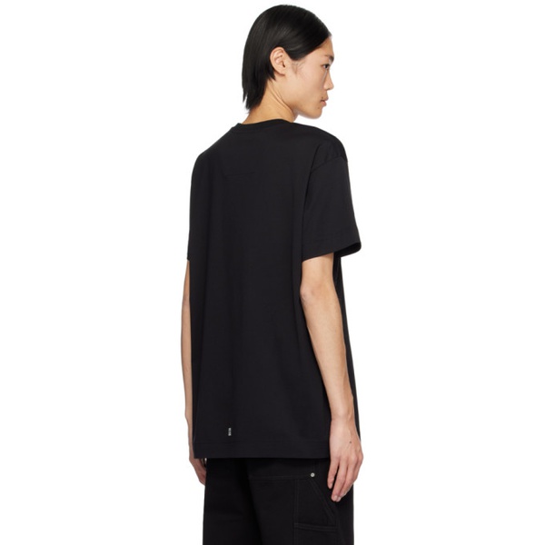 지방시 지방시 Givenchy Black Archetype T-Shirt 241278M213015