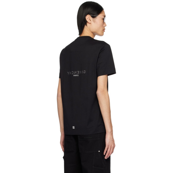 지방시 지방시 Givenchy Black Reverse T-Shirt 241278M213030