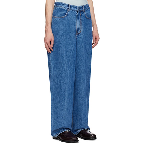 지방시 지방시 Givenchy Blue Low Crotch Jeans 241278M186009