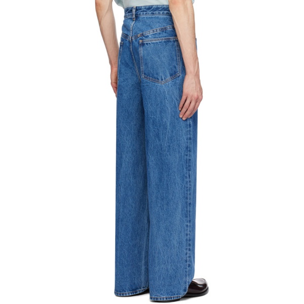 지방시 지방시 Givenchy Blue Low Crotch Jeans 241278M186009