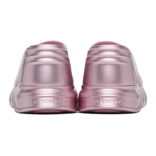 지방시 지방시 Givenchy Pink Marshmallow Wedge Sandals 241278F125002
