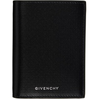 지방시 Givenchy Black 4G Classic Leather Wallet 241278M163002