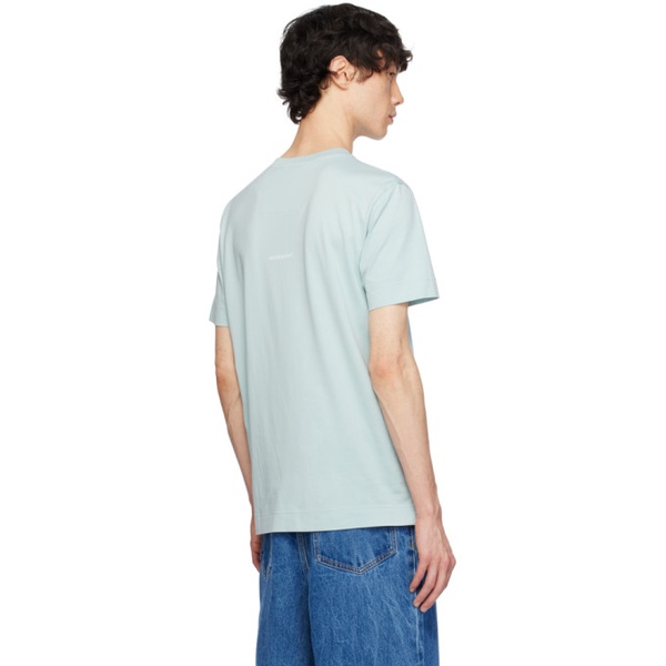 지방시 지방시 Givenchy Blue Embroidered T-Shirt 241278M213027