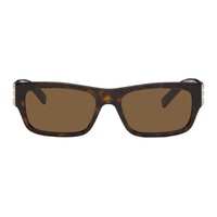 지방시 Givenchy Tortoiseshell 4G Sunglasses 241278F005037