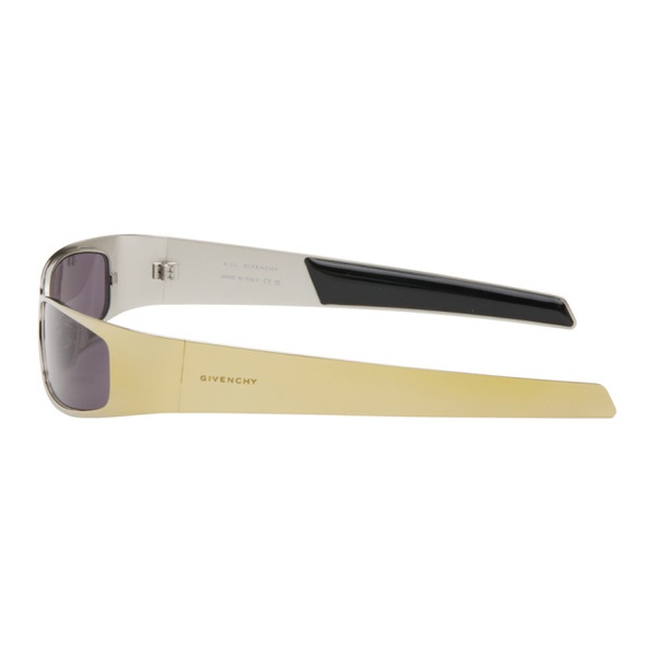 지방시 지방시 Givenchy Silver & Gold G Scape Sunglasses 241278F005005