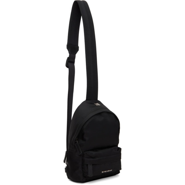 지방시 지방시 Givenchy Black Small Essential U Backpack 241278M170001