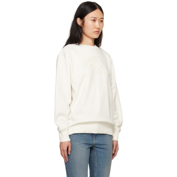 지방시 지방시 Givenchy 오프화이트 Off-White Embroidered Sweatshirt 241278F098000