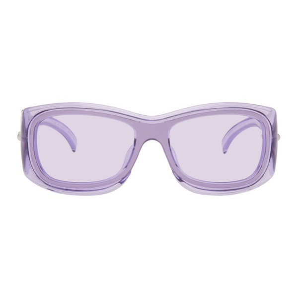 지방시 지방시 Givenchy Purple Goggle Sunglasses 241278F005071