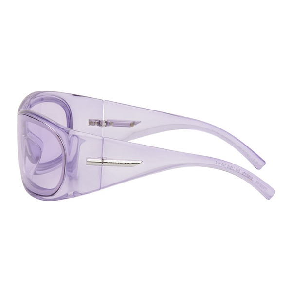 지방시 지방시 Givenchy Purple Goggle Sunglasses 241278F005071