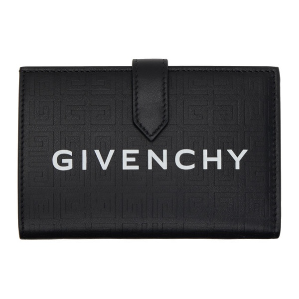 지방시 지방시 Givenchy Black G-Cut Wallet 241278F040005