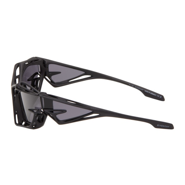 지방시 지방시 Givenchy Black Giv Cut Cage Sunglasses 242278M134001