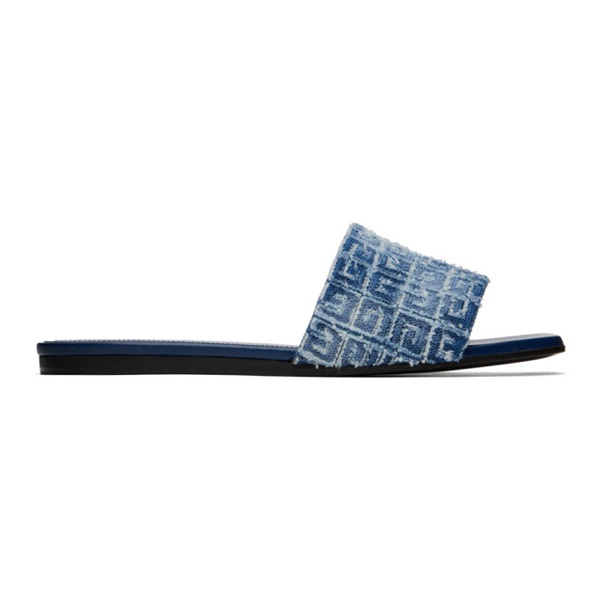 지방시 지방시 Givenchy Blue 4G Sandals 241278F124005