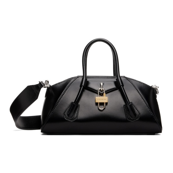 지방시 지방시 Givenchy Black Mini Antigona Bag 231278F046007