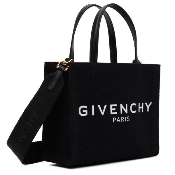 지방시 지방시 Givenchy Black Mini G Tote 241278F049006