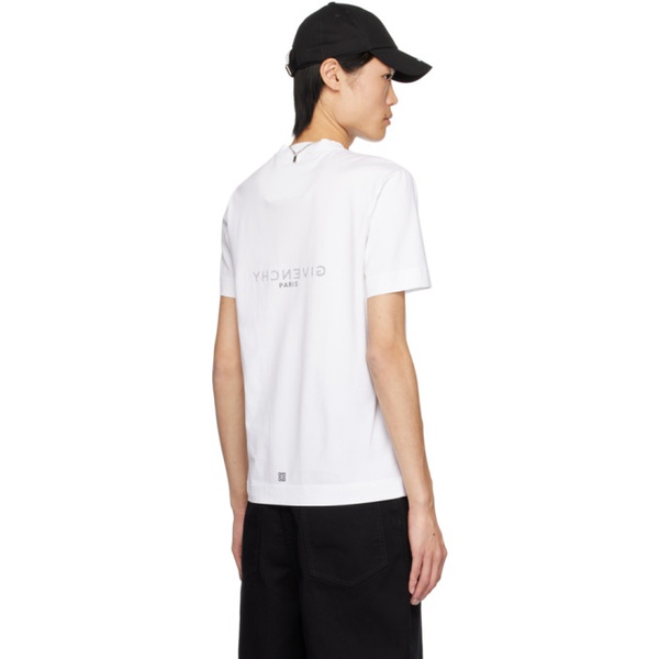 지방시 지방시 Givenchy White Reverse T-Shirt 241278M213029