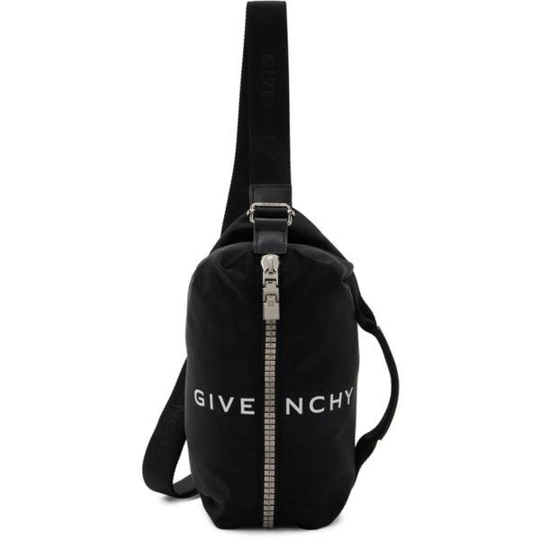 지방시 지방시 Givenchy Black G-Zip Bum Bag 222278M171003