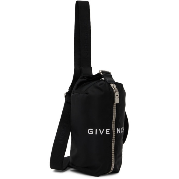지방시 지방시 Givenchy Black G-Zip Bum Bag 222278M171003