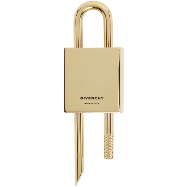 지방시 지방시 Givenchy Gold Small 4G Padlock Keychain 231278M148000