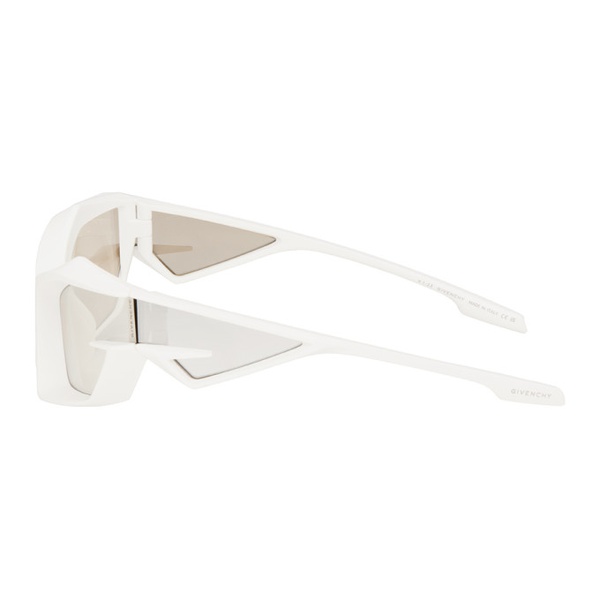 지방시 지방시 Givenchy White Giv Cut Sunglasses 241278M134028