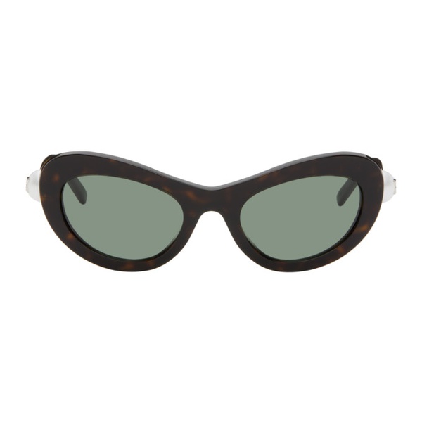 지방시 지방시 Givenchy Brown 4G Pearl Sunglasses 242278M134002