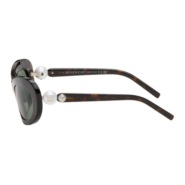 지방시 지방시 Givenchy Brown 4G Pearl Sunglasses 242278M134002