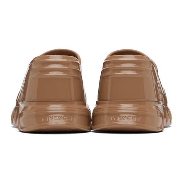 지방시 지방시 Givenchy Beige Marshmallow Wedge Heeled Sandals 241278F125017