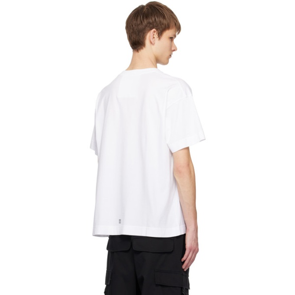 지방시 지방시 Givenchy White Boxy-Fit T-Shirt 241278M213064
